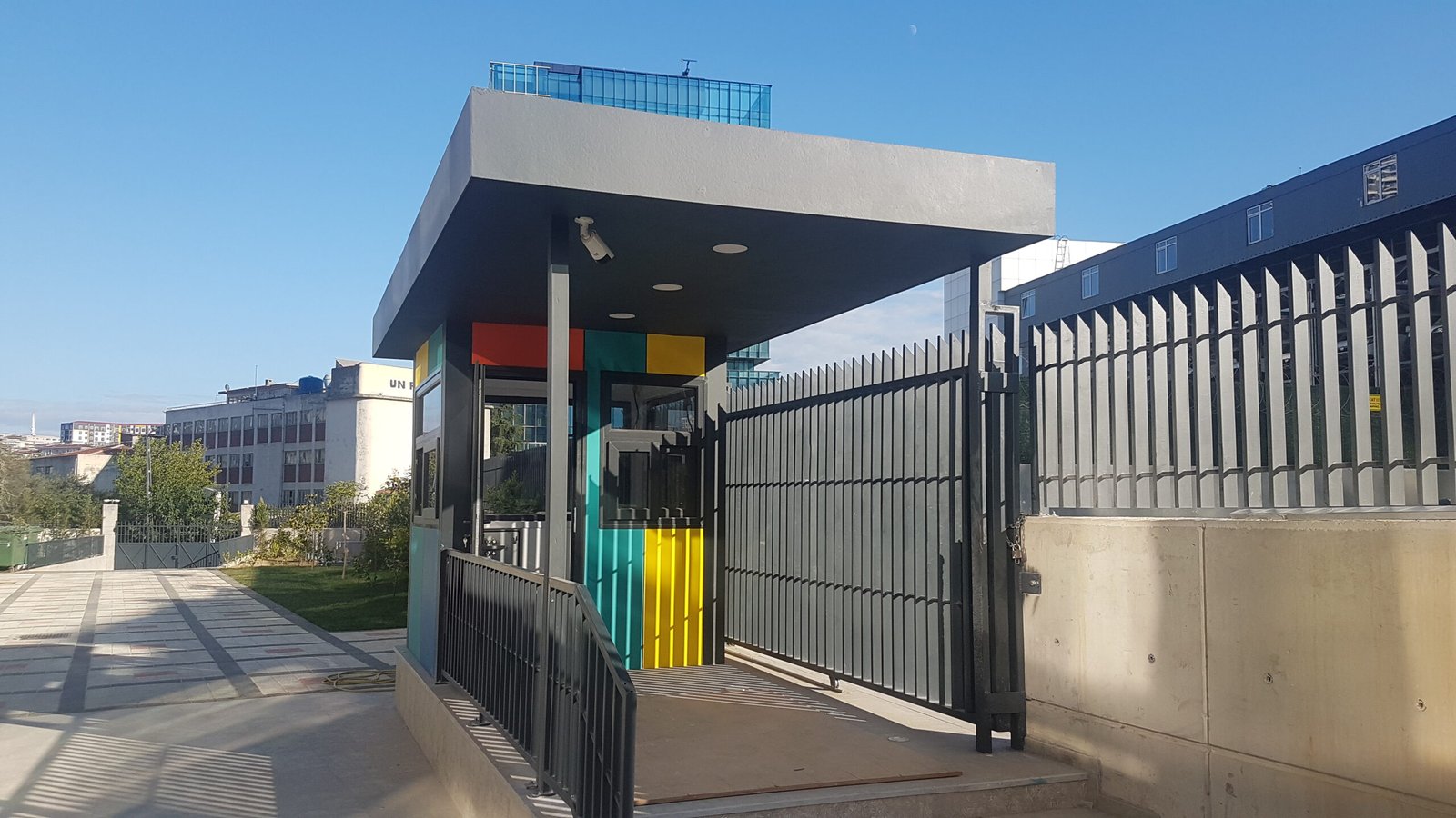 Pendik Okul Binası Resepsiyon Modülü Pramo Prefabrik3