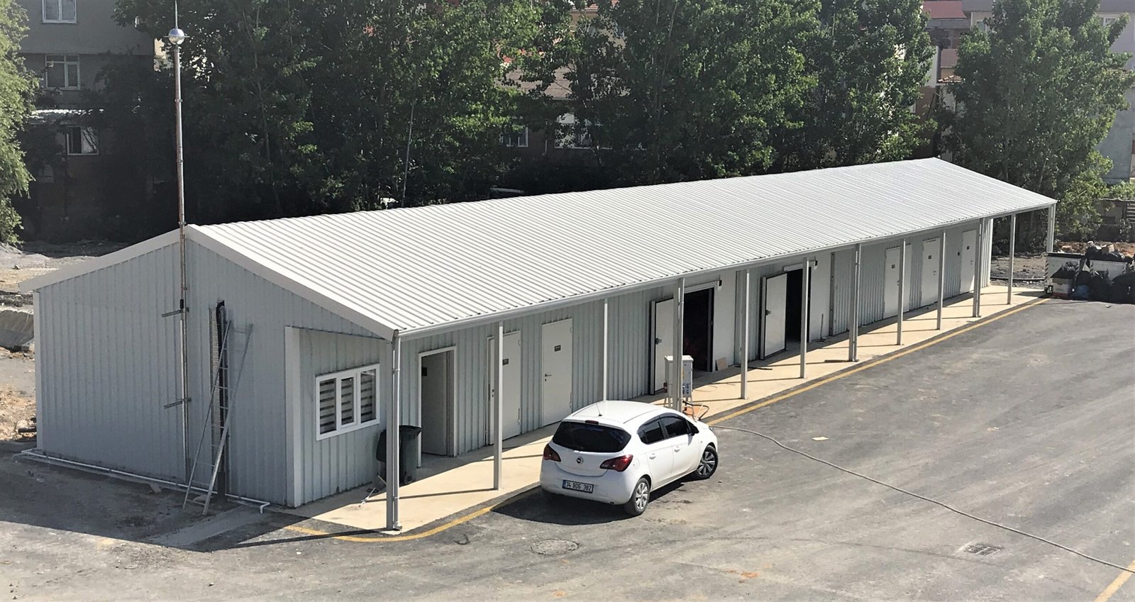 pramo prefabrik Sancaktepe Pandemi Hastanesi Hizmet Binaları5