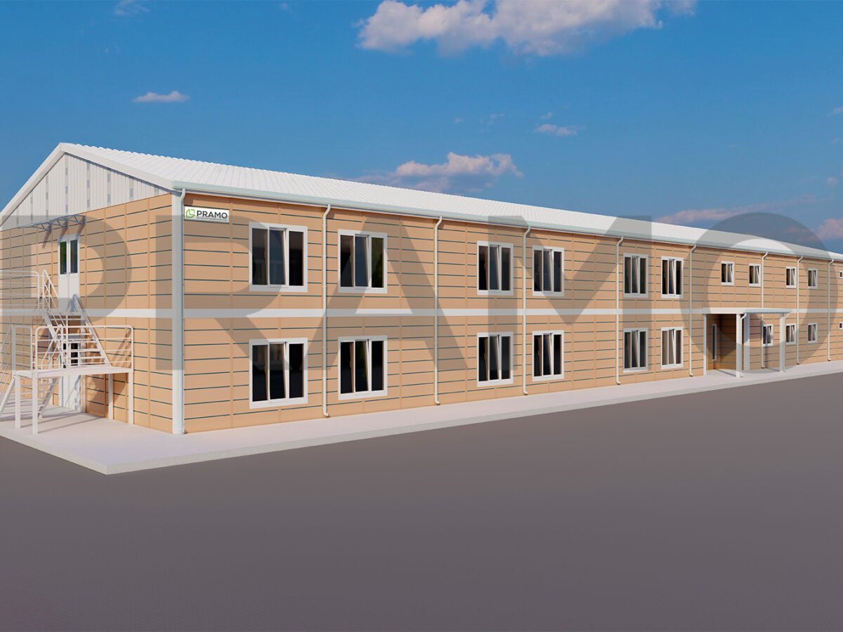 مباني مدرسية جاهزة بمساحة 1032 متر مربع