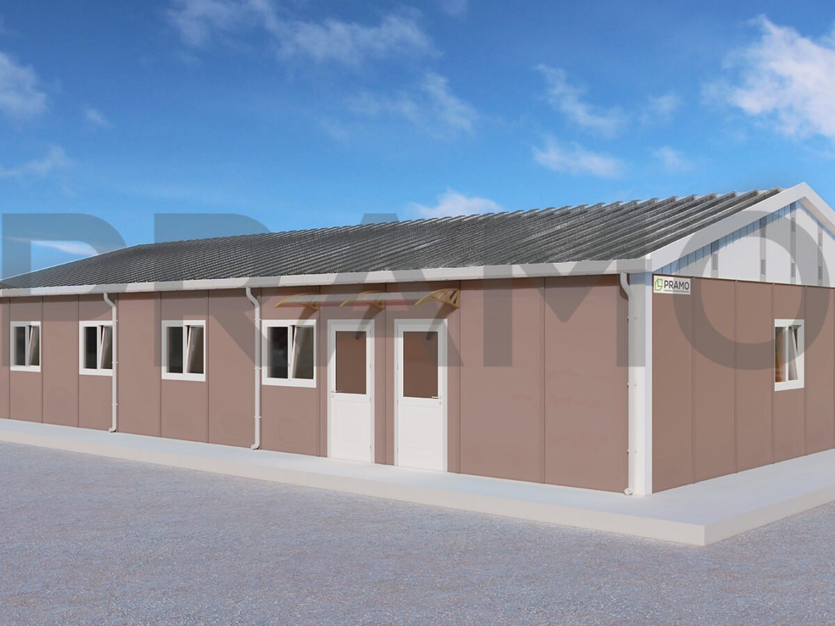 قاعة طعام جاهزة بمساحة 136 متر مربع