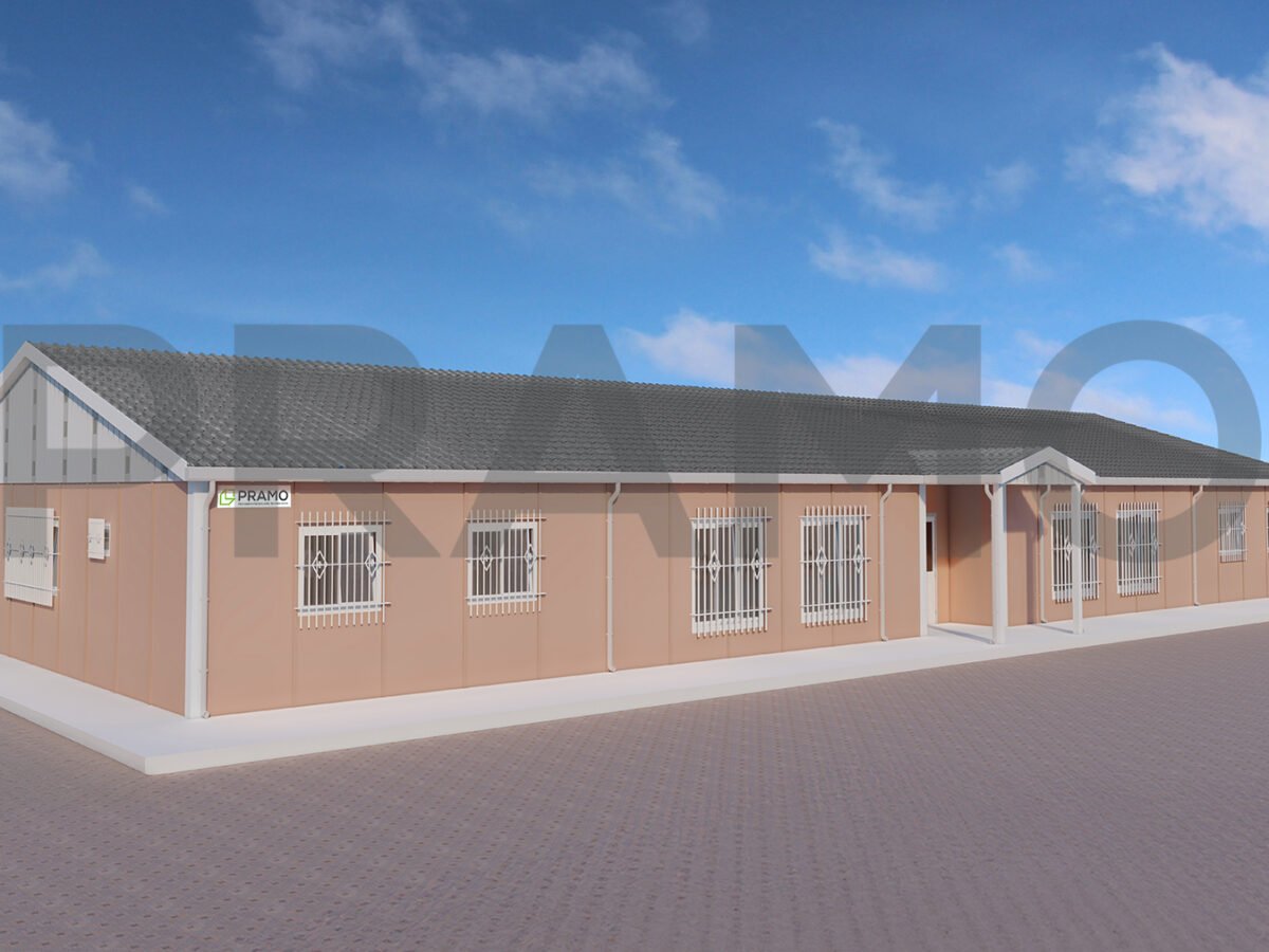 مباني مدرسية جاهزة بمساحة 389 متر مربع